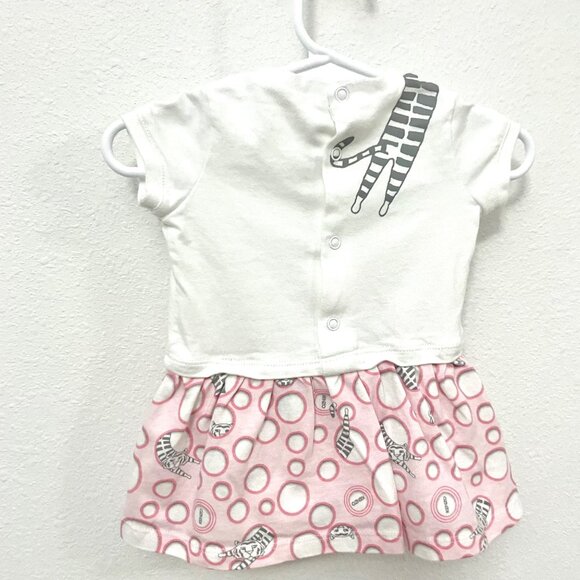 Kenzo Tiger Pink Tank Infant Dress Size 3M - Picture 5 of 5